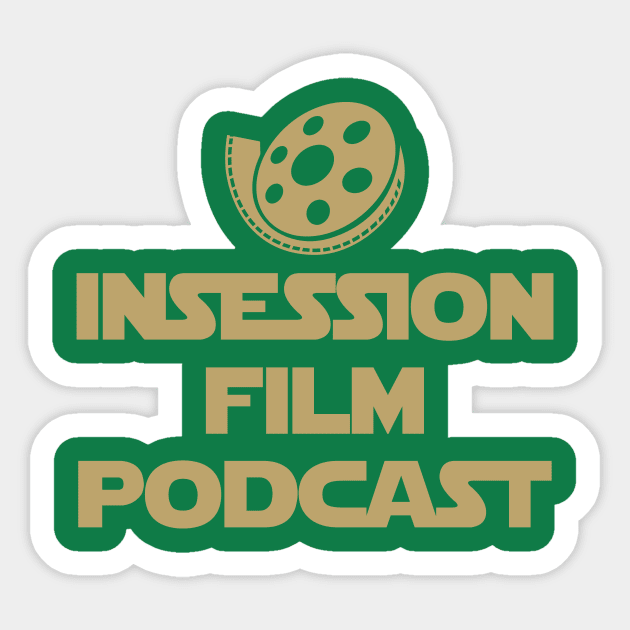 InSession Film - Star Wars Style (Gold) Sticker by InSession Film